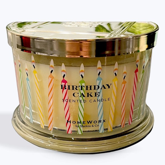Homeworx Accents Homeworx By Slatkin Co Birthday Cake Candle Poshmark